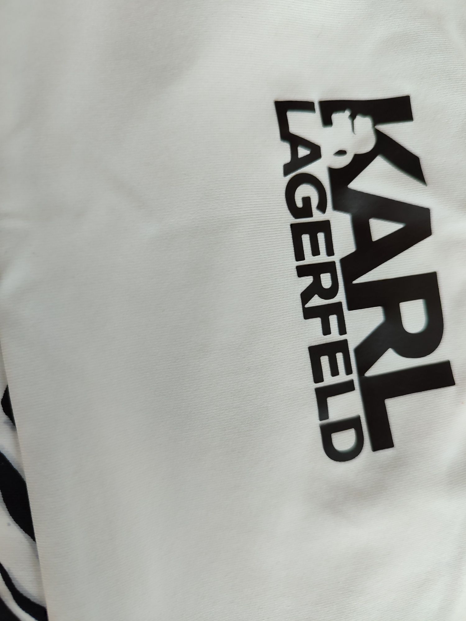Бюстие с принт Karl Lagerfeld