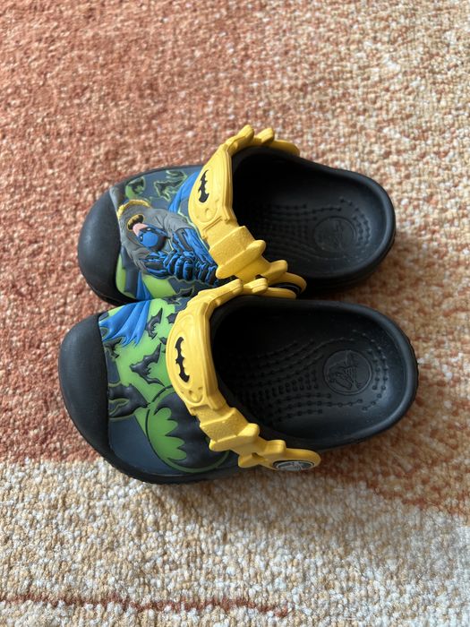 Saboti Crocs copii c4-5 Batman