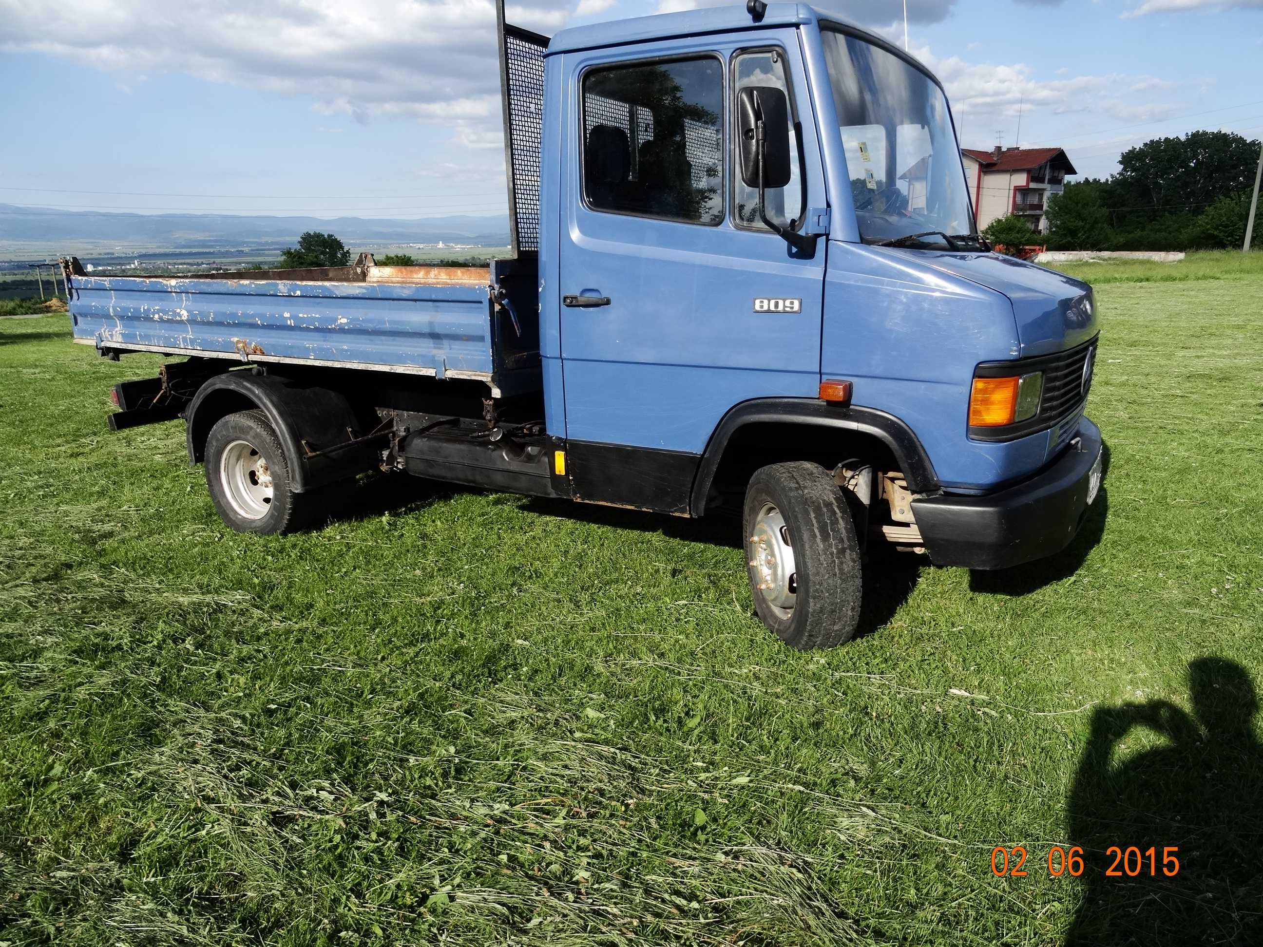 mercedes 809D самосвал