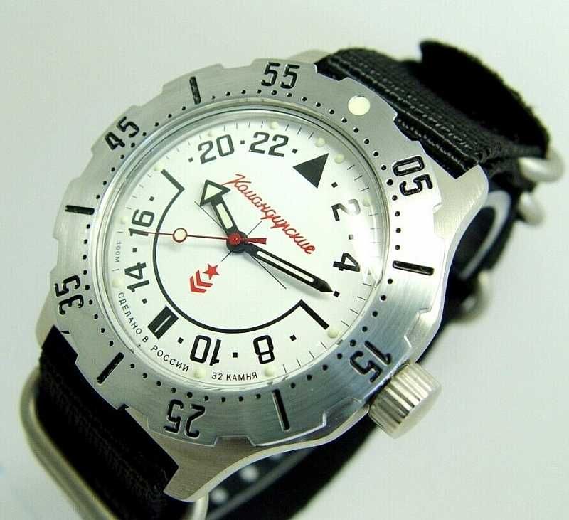 Руски автоматичен часовник VOSTOK KOMANDIRSKIE 24 часов