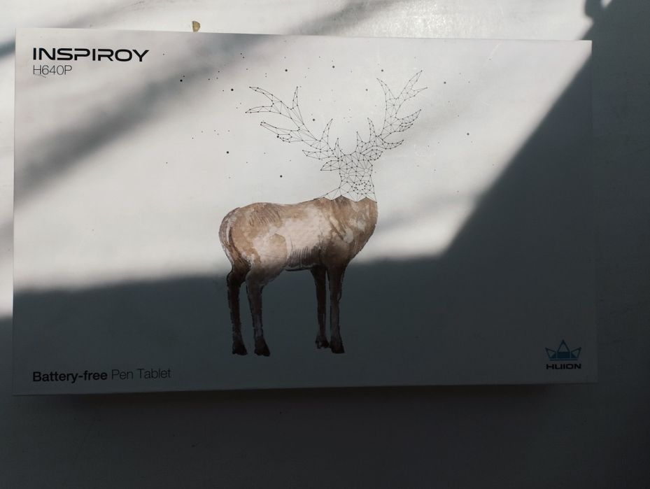 Графический планшет huion inspiroy h640p