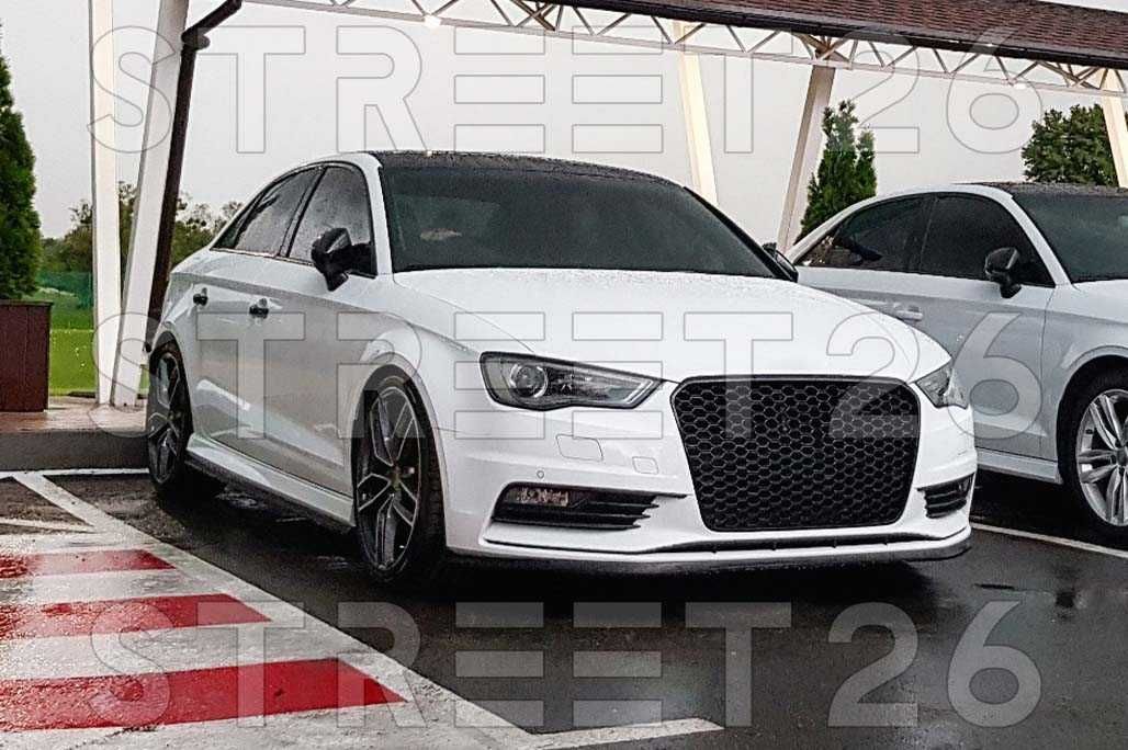 Grila Audi A3 8V (2012-2016) RS3 Design Negru Lucios