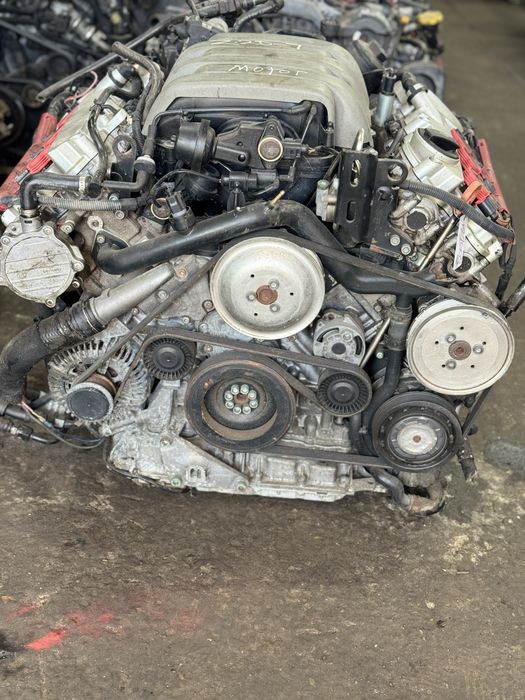 Двигатель AUK на Audi A6 C6 объём 3.2