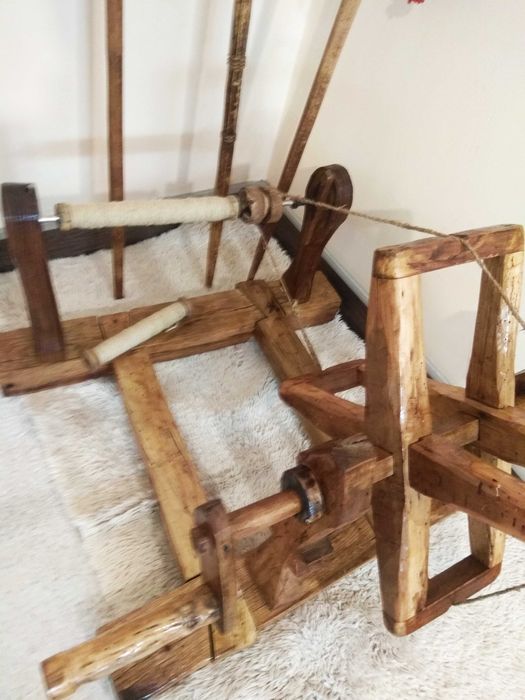 Автентичен чекрък, хурки