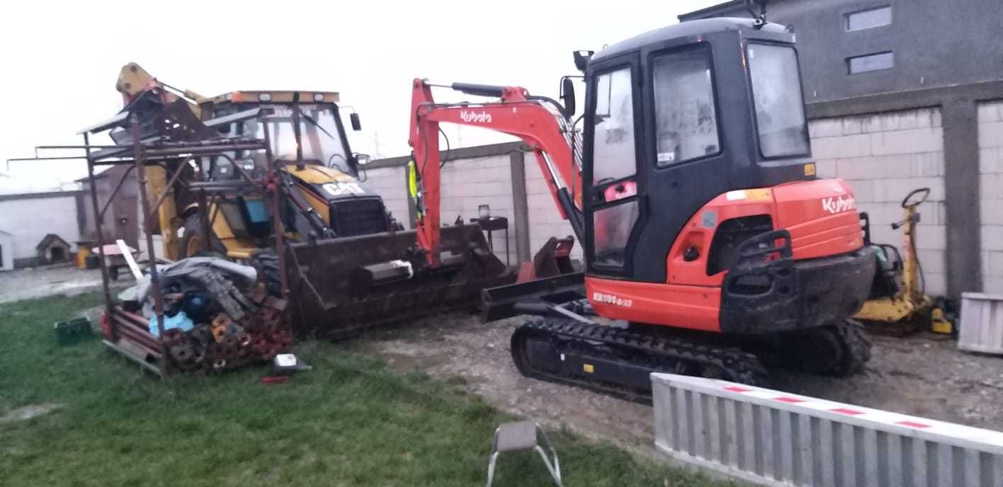 Închiriez miniexcavator și buldoexcavator