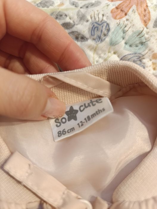 Geaca fetițe 18-24 luni