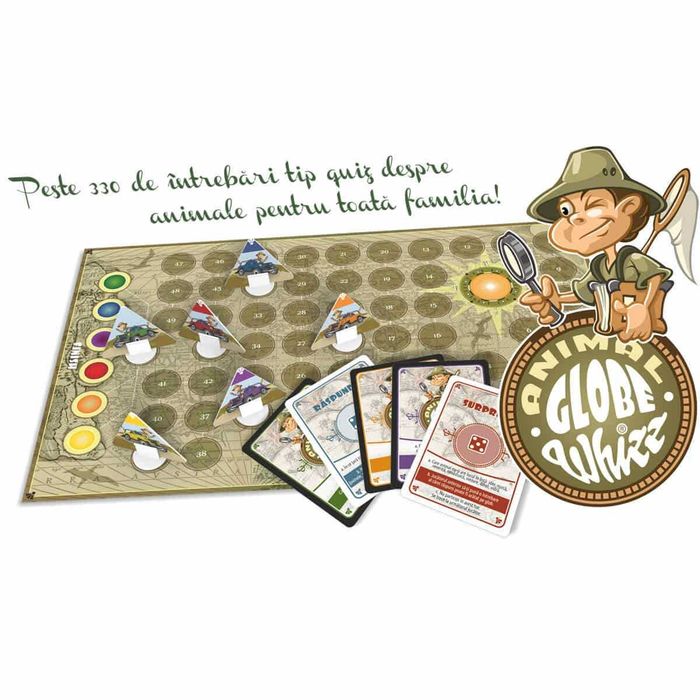 Doua jocuri copii 10ani+ Globe Whizz and Globe Whizz Animale