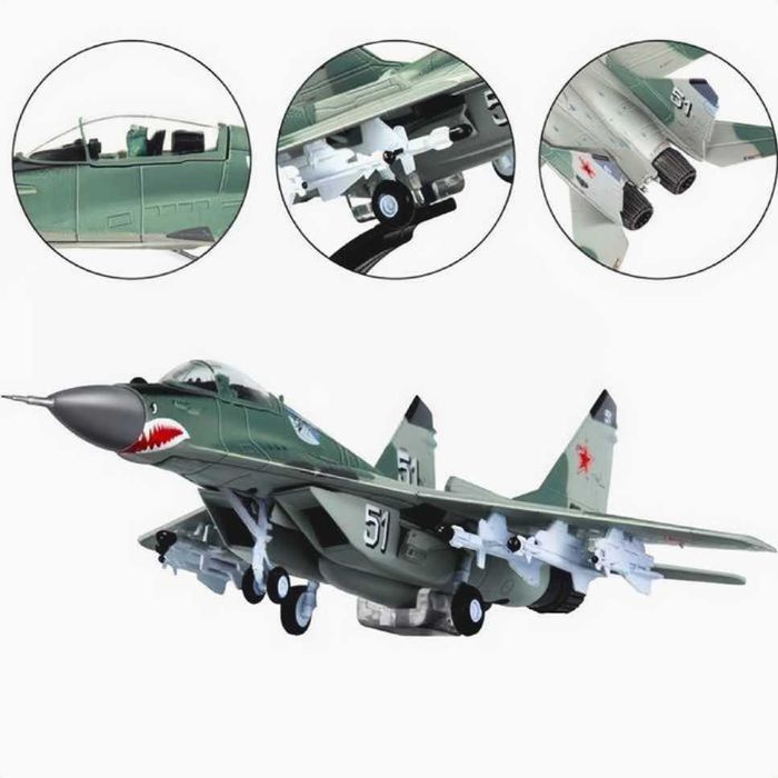 Macheta avion metalica MIG-29 Fulcrum C scara 1:100