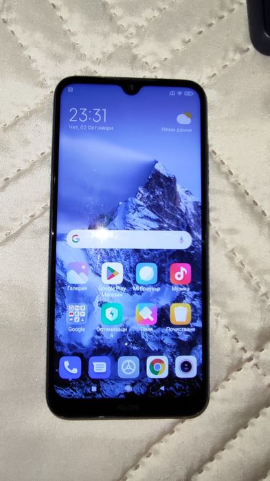 Redmi Note 8T - 4/64, син, пълен комплект, уникат, от Технополис!