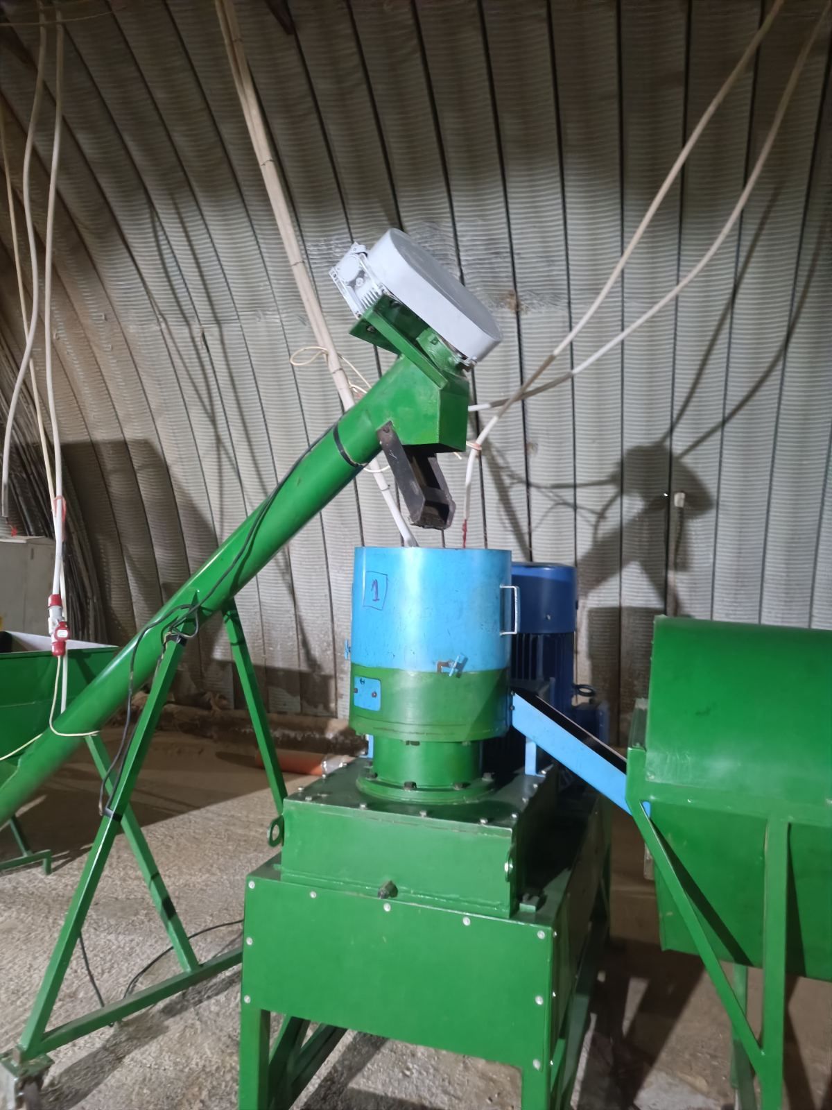 Пелет преса с ел.двигател 55Kw/h