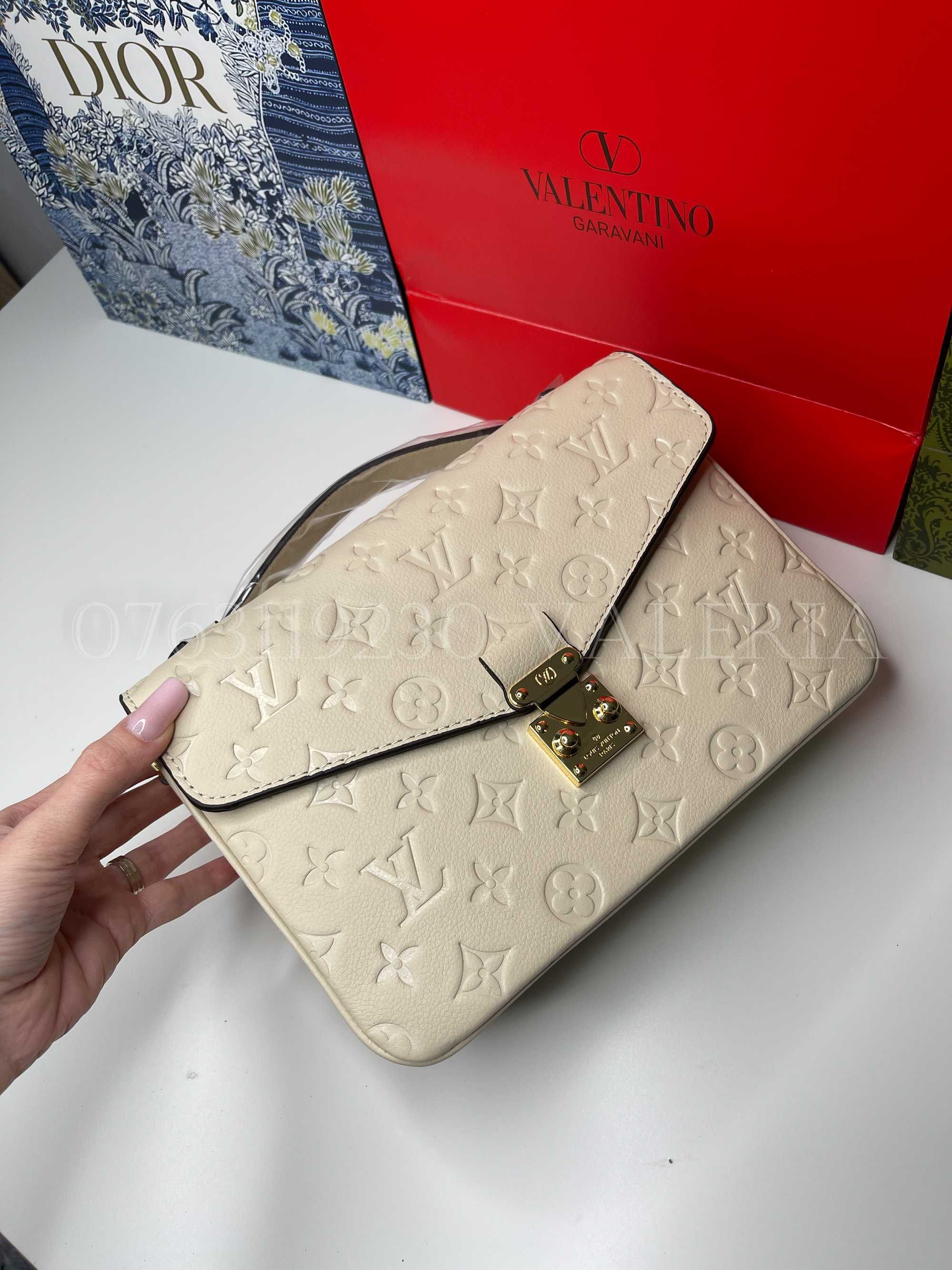 Geanta Louis Vuitton - Metis Ivoire Empreinte
