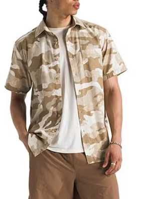 The North Face муж.рубашка, 100% хлопок, р. L (41-44") camo/камуфляж