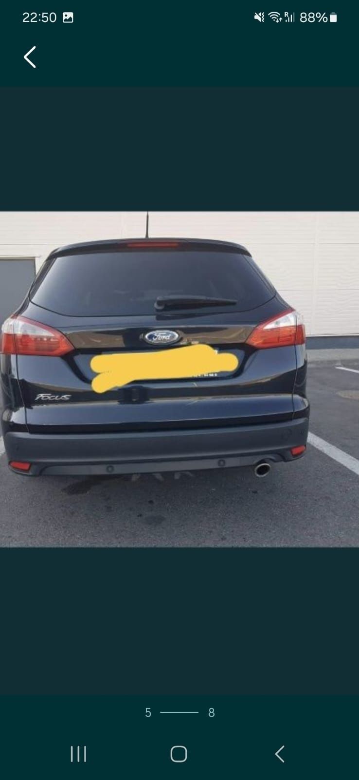 Ford focus break titanium.  2014. Diesel