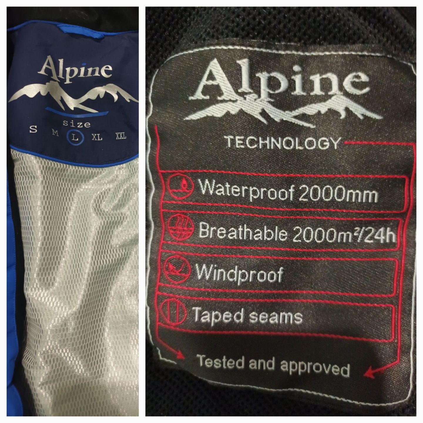 Мъжко зимно яке alpine mountain peack minimum