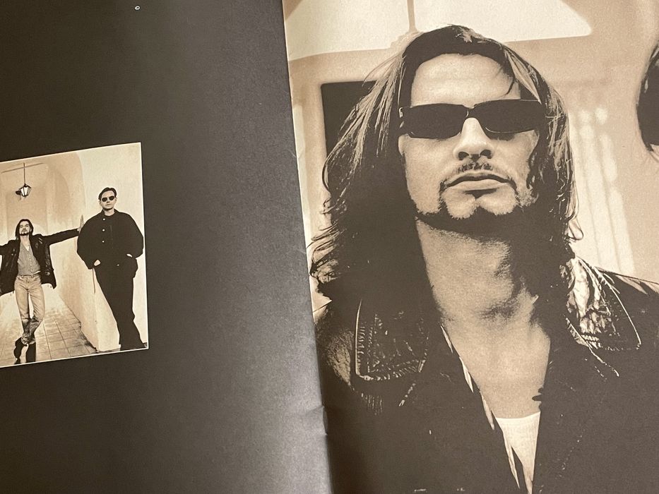 Тур програма depeche mode от devotional tour+ плакат от плоча