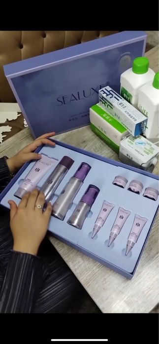 Эксклюзивный набор косметики SEALUXE, 10 в 1, люкс, швейцарский бренд