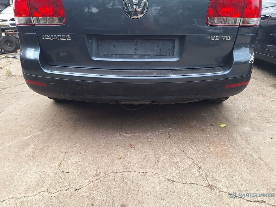 Bara spate completa cu gauri de senzori VOLKSWAGEN TOUAREG 7LA, 7L6, 7L7 2002 - 2013 , gri LD7U
