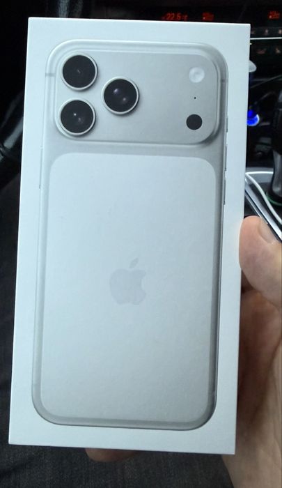 iphone 17 pro max 256GB Silver, sigilat, cu factură si garanție
