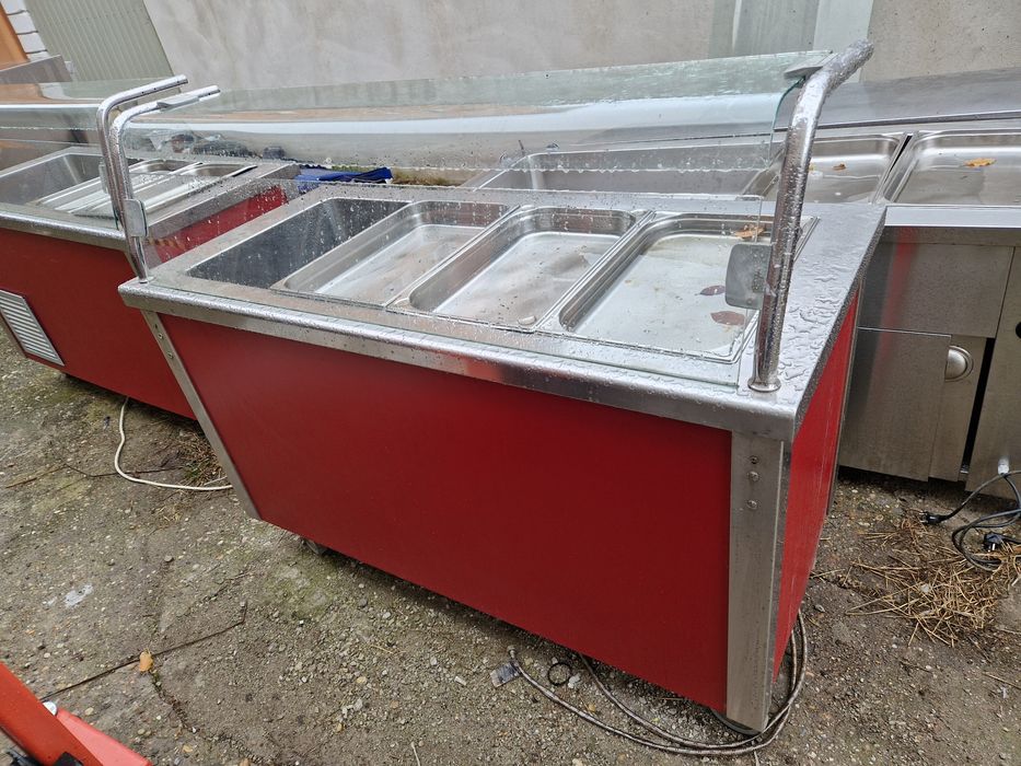 Dulap cald, Masa rece inox, frigider inox, masa frigorifica