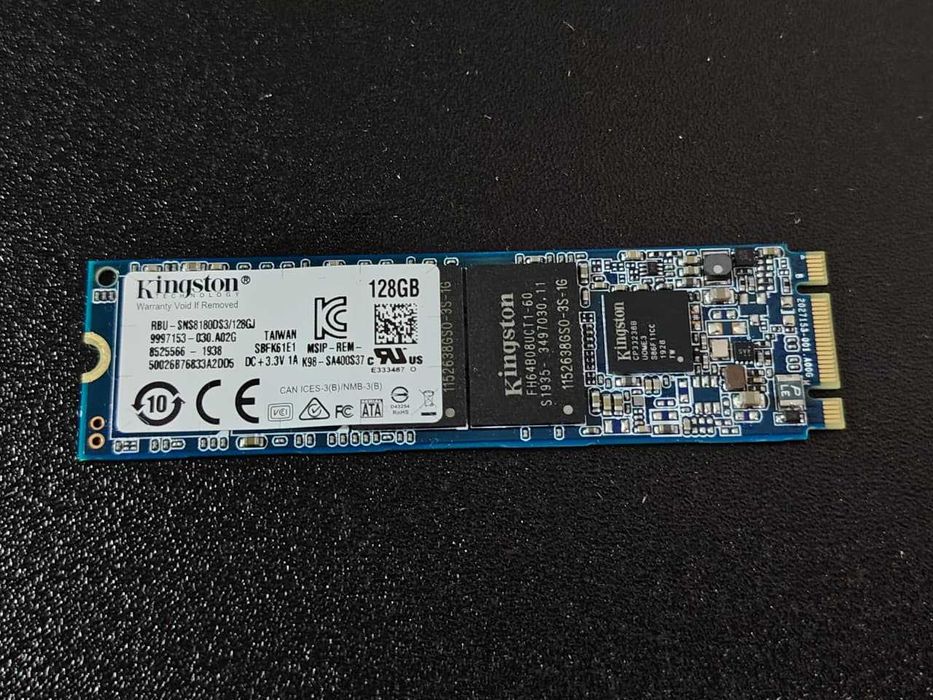 SSD 128 GB M.2 2280, Kingston, Taiwan