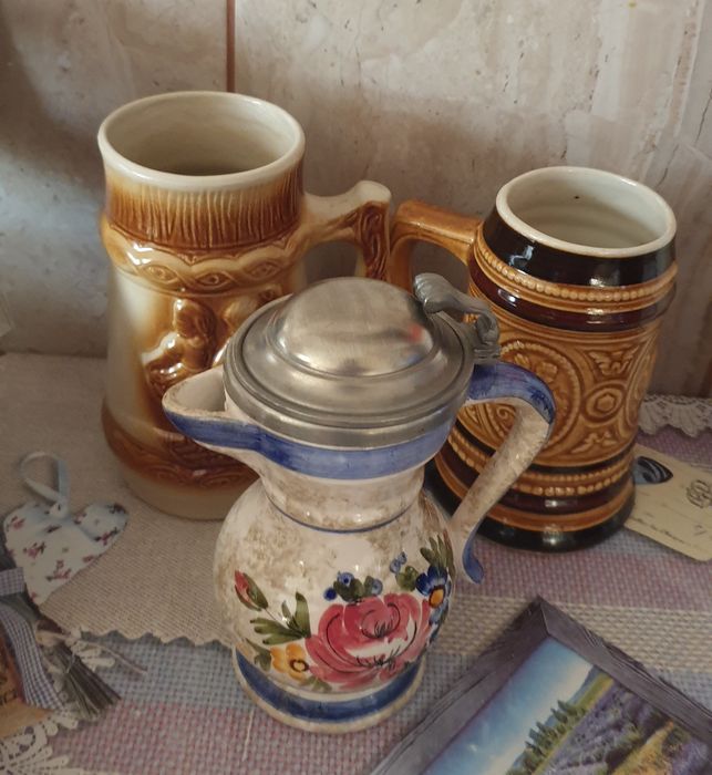 Cesti/Halbe bere artizanat/halbe ceramică