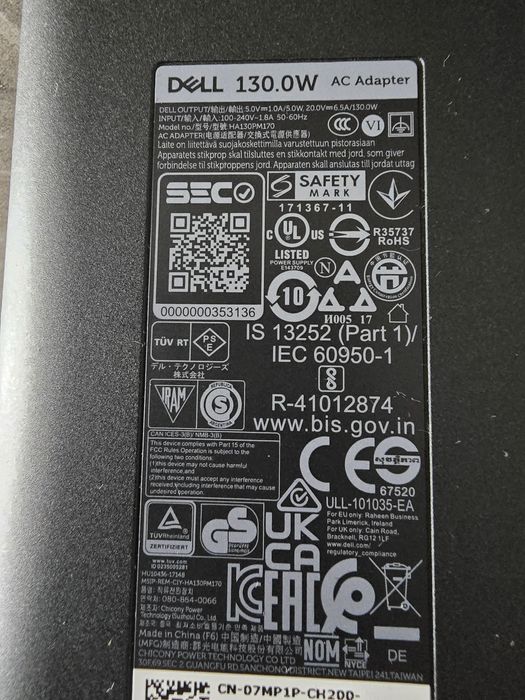 Încărcător Dell  Laptop tipe C 130 W