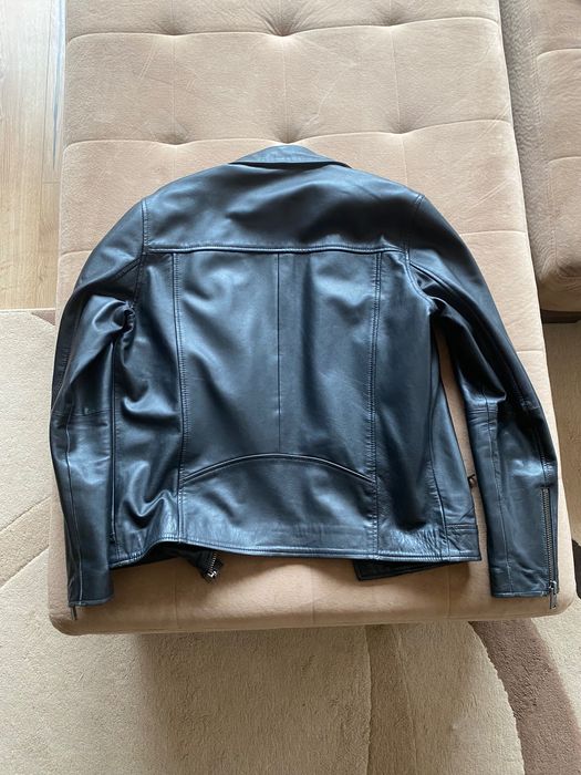 Selected Homme - Кожено яке B-02, Черно, М