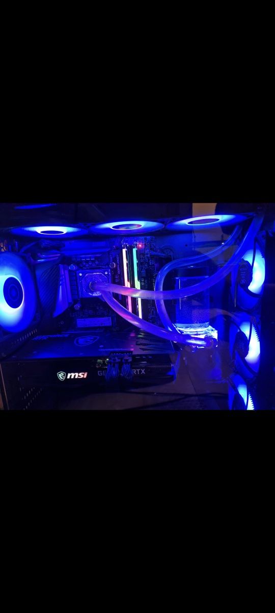 Компютър i5 9600k Z390 32GB 3060Ti 850w EK water 360