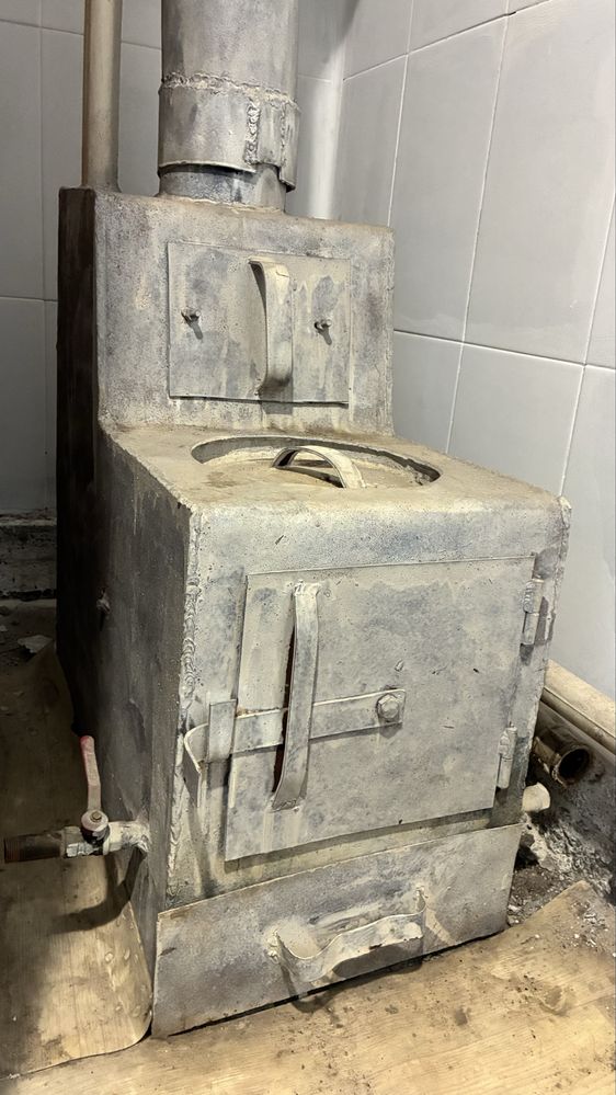Продам угольный котёл,печь