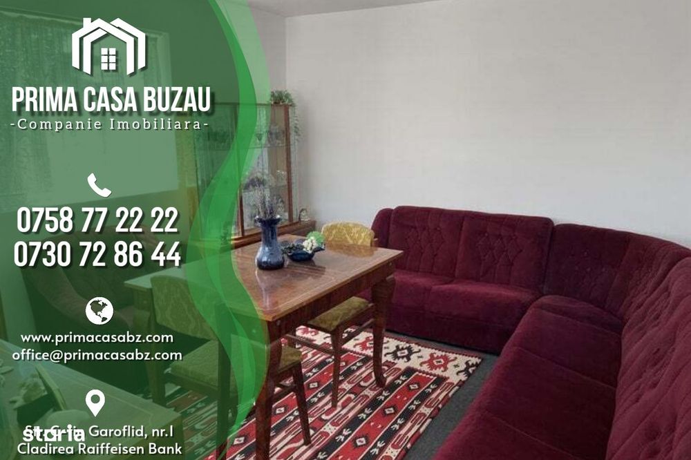 Casa si teren 1785mp ~ comuna Merei/BZ ~ renovata recent