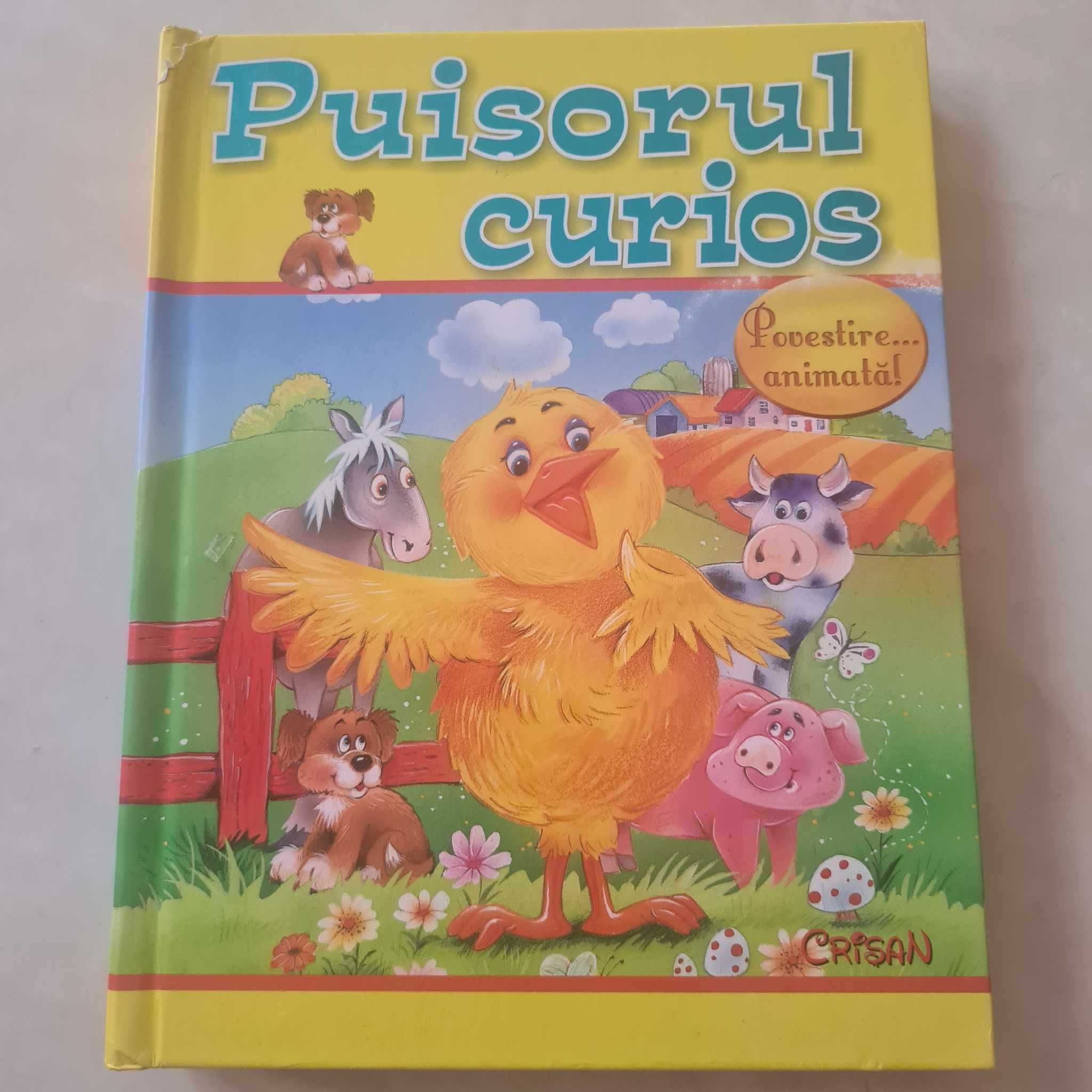 Puisorul curios carte pop-up ,  pagini cartonate