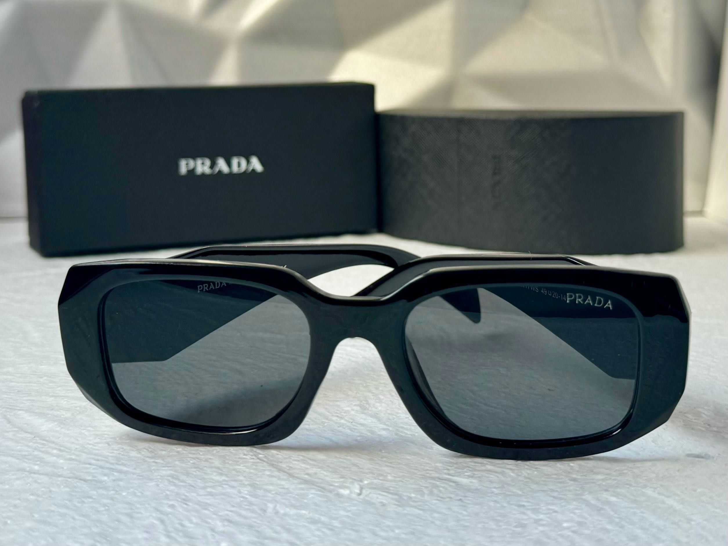 Ochelari de soare pentru femei, bărbați-dreptunghiular Prada SPR17WS