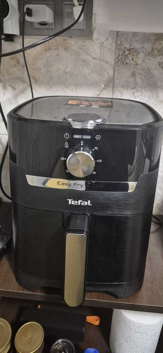 Friteuza air frayer Tefal Easy Fry & Grill EY501815