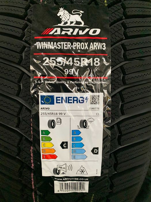 Нови зимни гуми ARIVO ARW 3 255/45R18 99V НОВ DOT БОРД 2554518