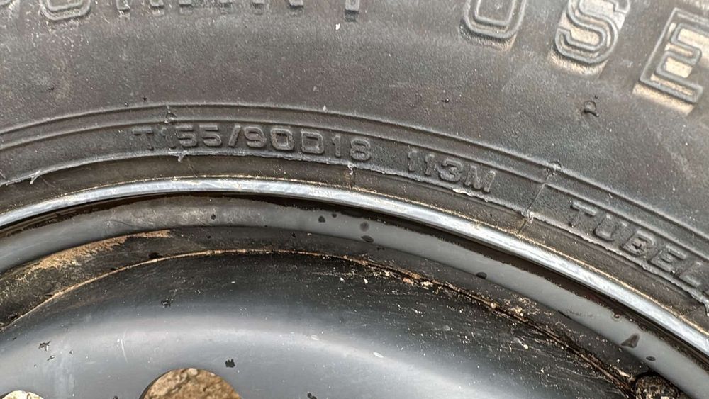 Резервна гума 18 5*112 чисто нова!