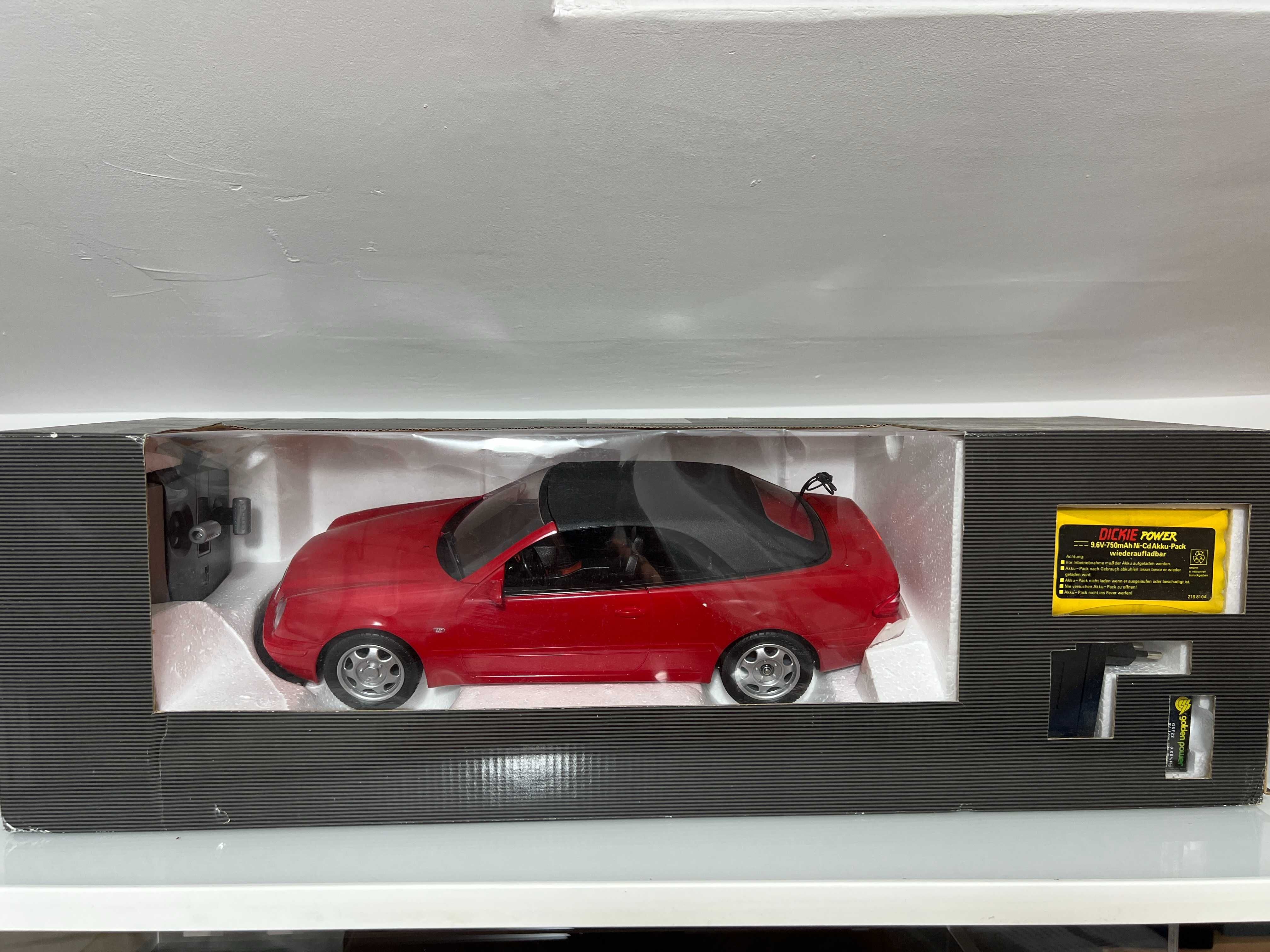 Macheta RC 1/12 Dickie Mercedes CLK Telecomanda Raritate