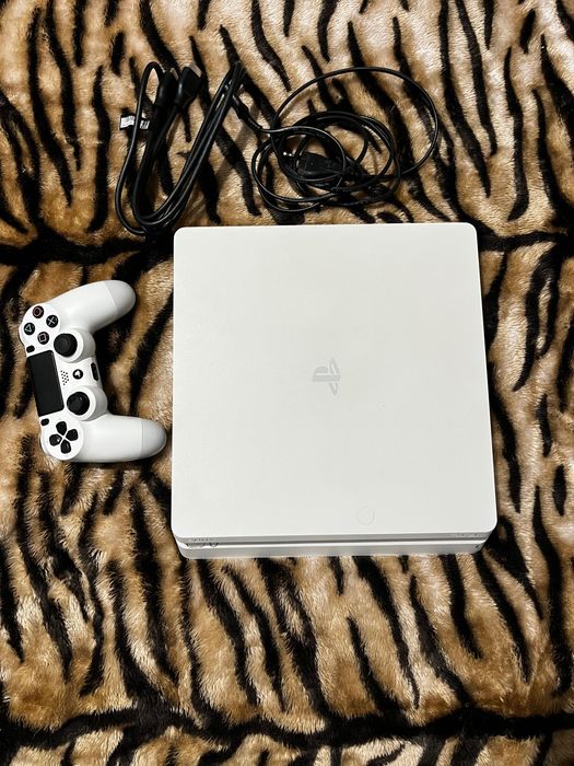 Ps4 playstation slim alb white