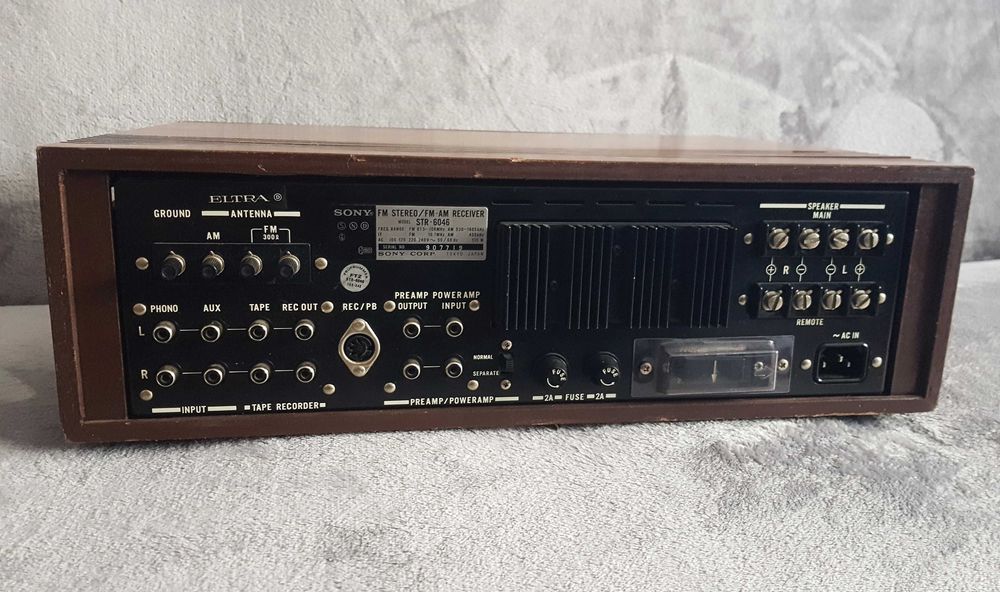 vintage SONY STR-6046 amplituner receiver