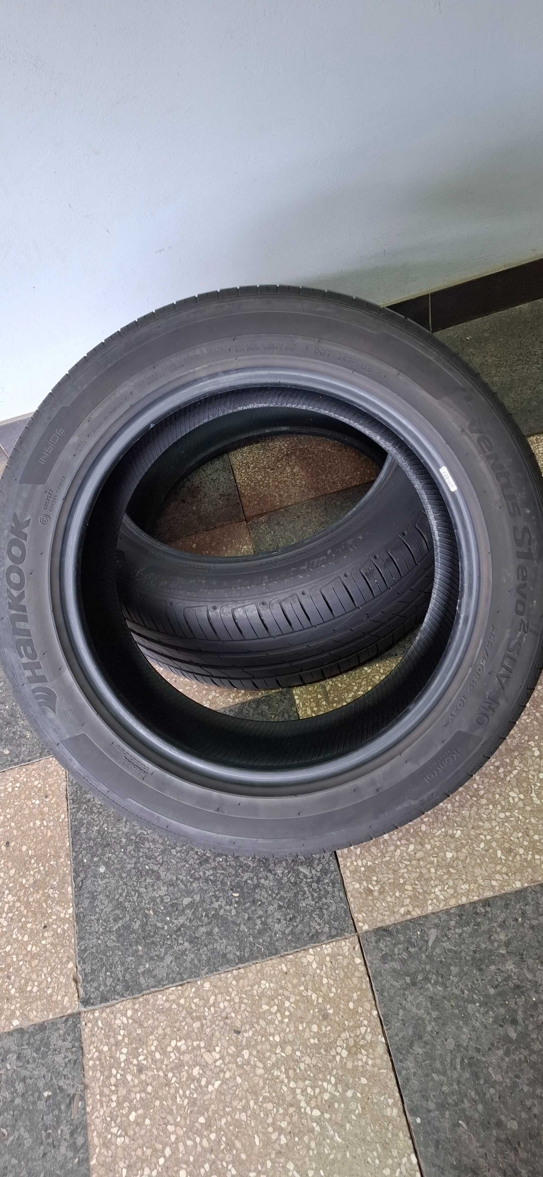 2бр. 255/50/19 Hankook 5.8mm грайфер, дот 21г. Безплатен монтаж