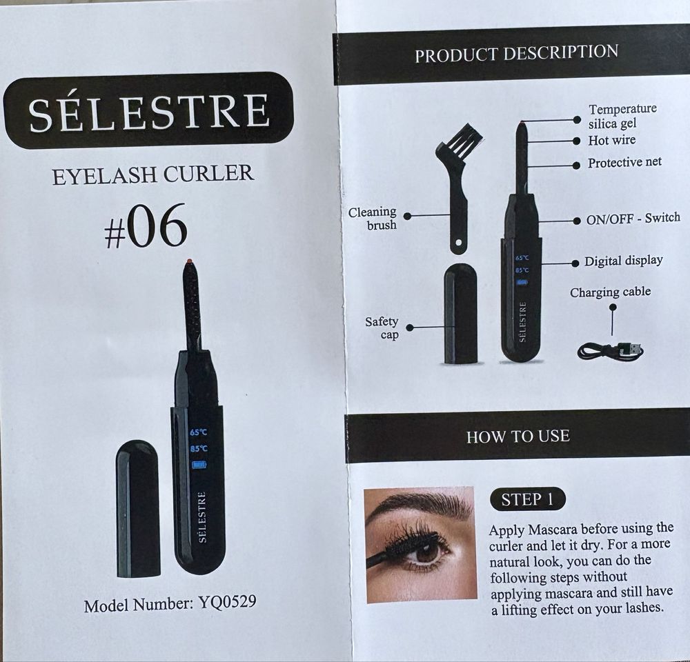 Извивачка за мигли с нагревател SÈLESTRE