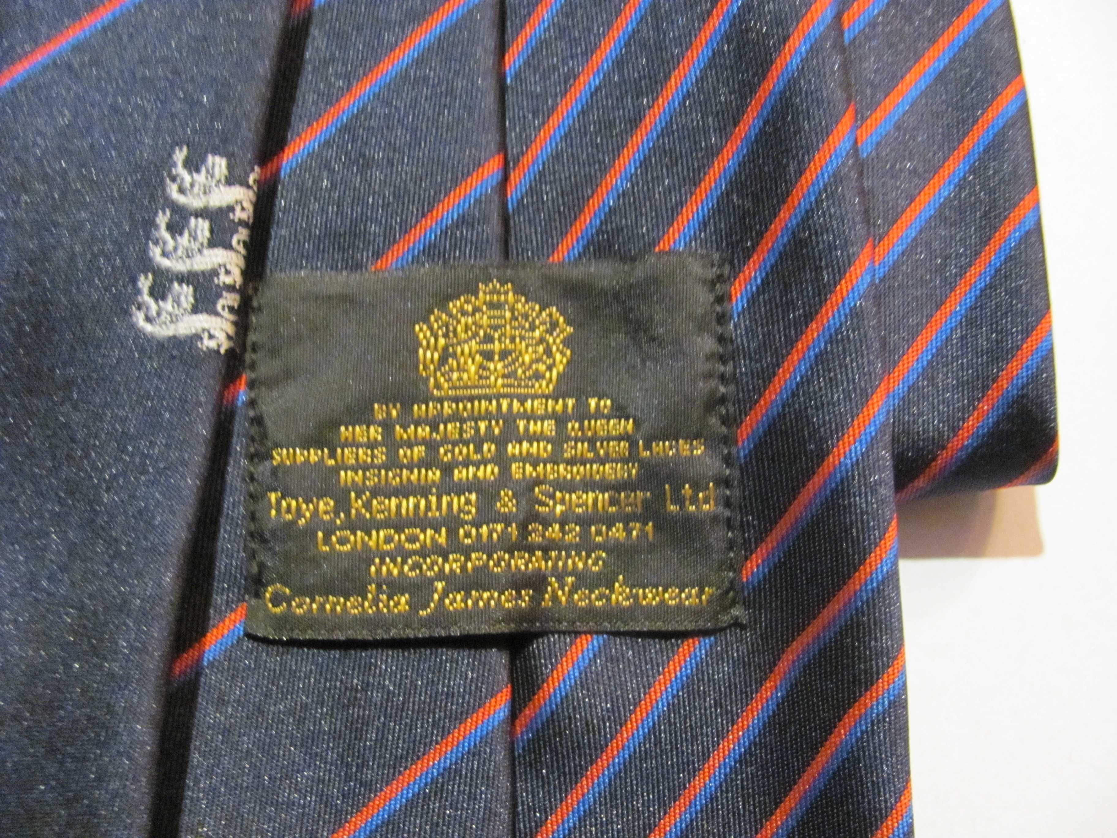 Cravata originala & Insigna Pin pt. cravata / Federatia Engleza Fotbal