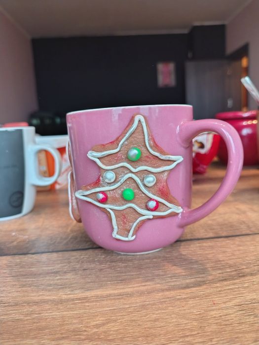 Коледна Чаша полимерна глина