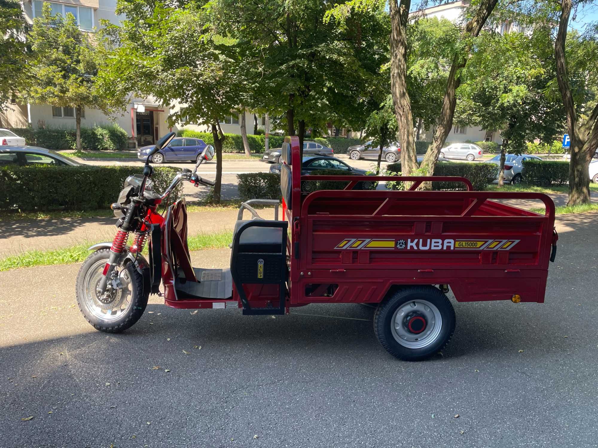 Triciclu Electric Kuba GL15000 - 60 Km autonomie - 600 kg