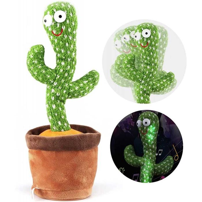 Jucărie Interactivă Cactus Dansator și Vorbitor