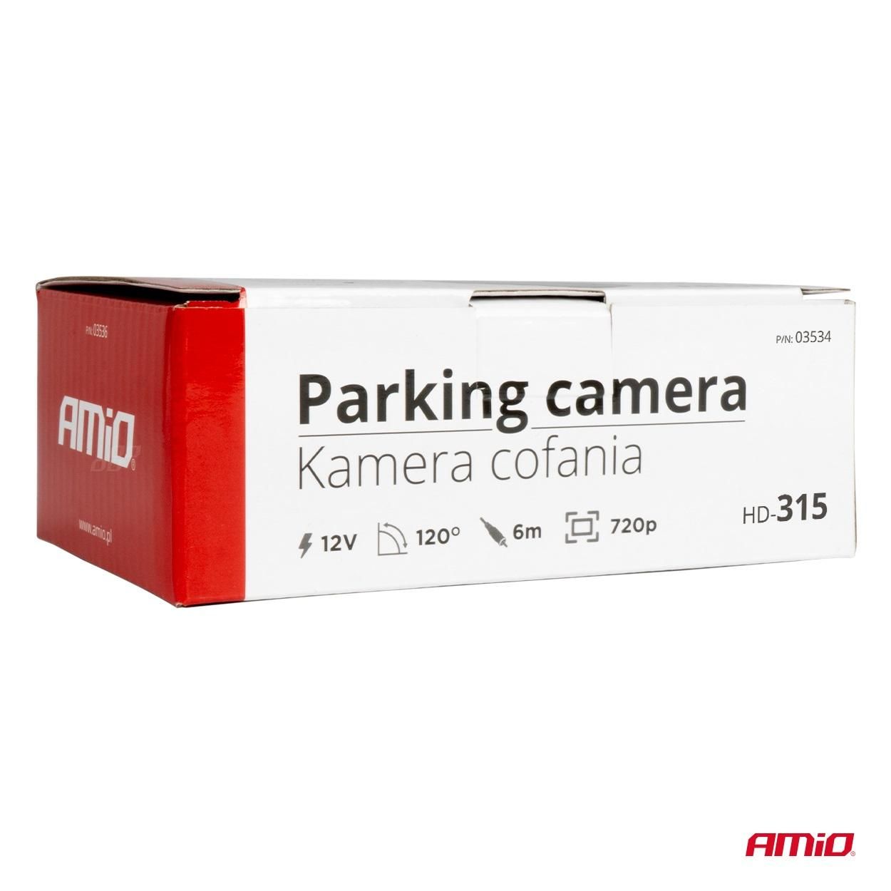 камера за заден ход при паркинг hd-315 12v 720p amio-03534