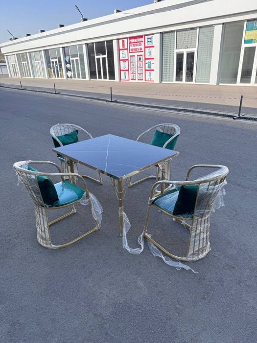 Стол стулья для кухни кафе терасса от 590 цех Stol stul s garantya