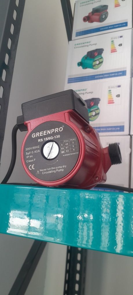 Циркуляционный насос для гвс для отопления Greenpro RS15/4-130