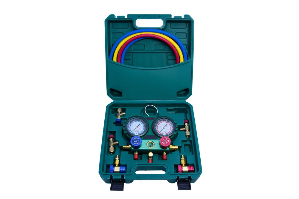 Manometru cu 2 ventile YS EAC 20