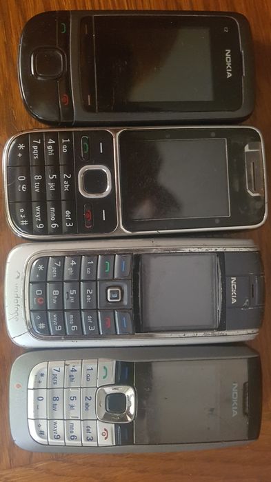 Nokia C2.05,  Nokia C2.01, Nokia 6020, Nokia 2610.