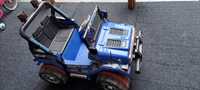 Vand Masinuta electrica si roti din plastic Drifter Jeep 4x4 Albastru